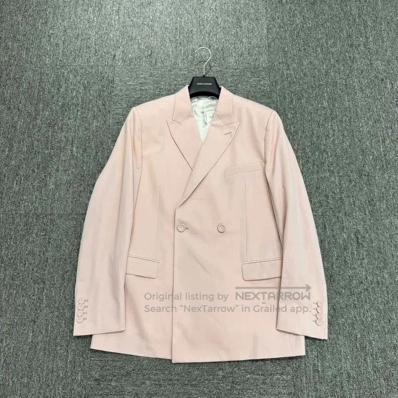 Dior Dior Pink Wool Blazer Jacket. Size US L / EU 52-54 / 3 - 1 Thumbnail