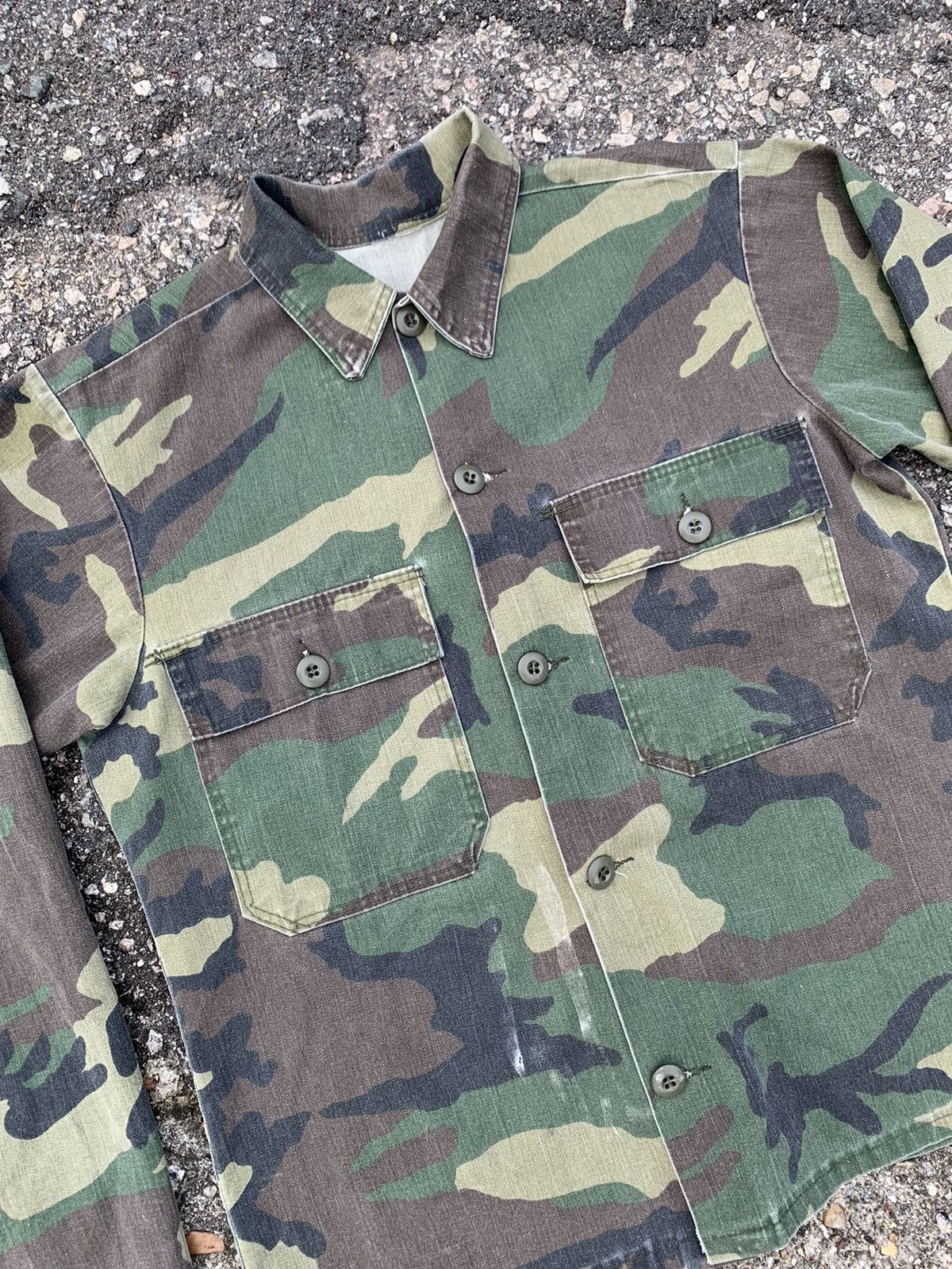 Vintage VINTAGE ARMY JACKET Size US S / EU 44-46 / 1 - 7 Thumbnail