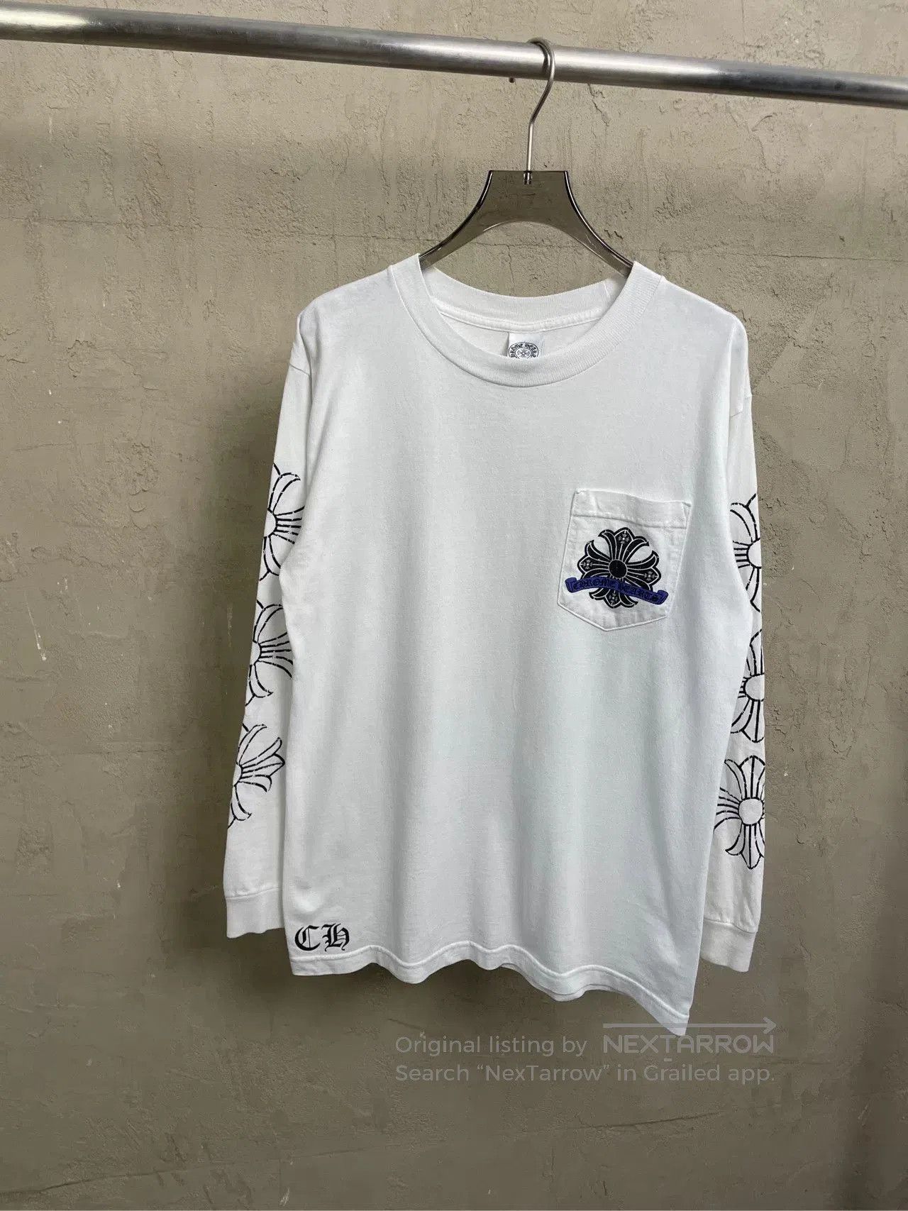 Chrome Hearts Chrome Hearts White Long Sleeve T. Size US M / EU 48-50 / 2 - 3 Thumbnail