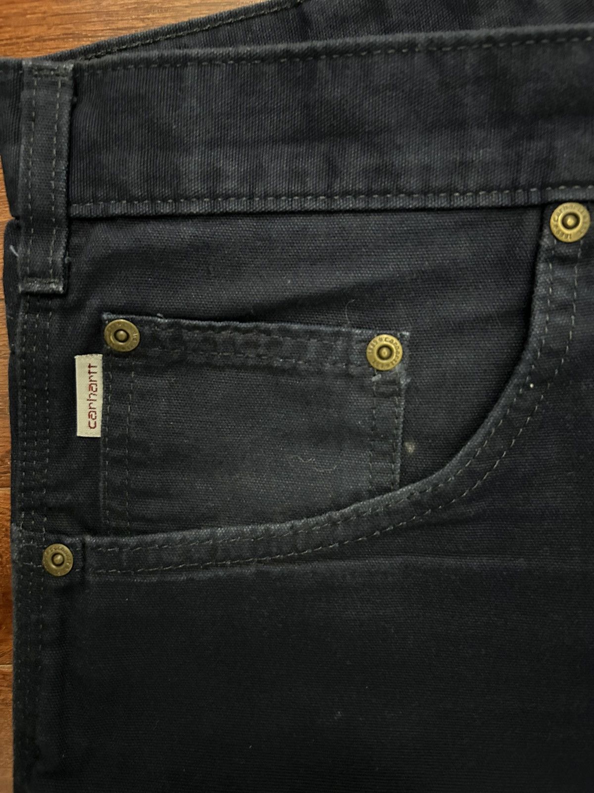 Carhartt Carhartt navy carpenter pants Size US 36 / EU 52 - 3 Thumbnail