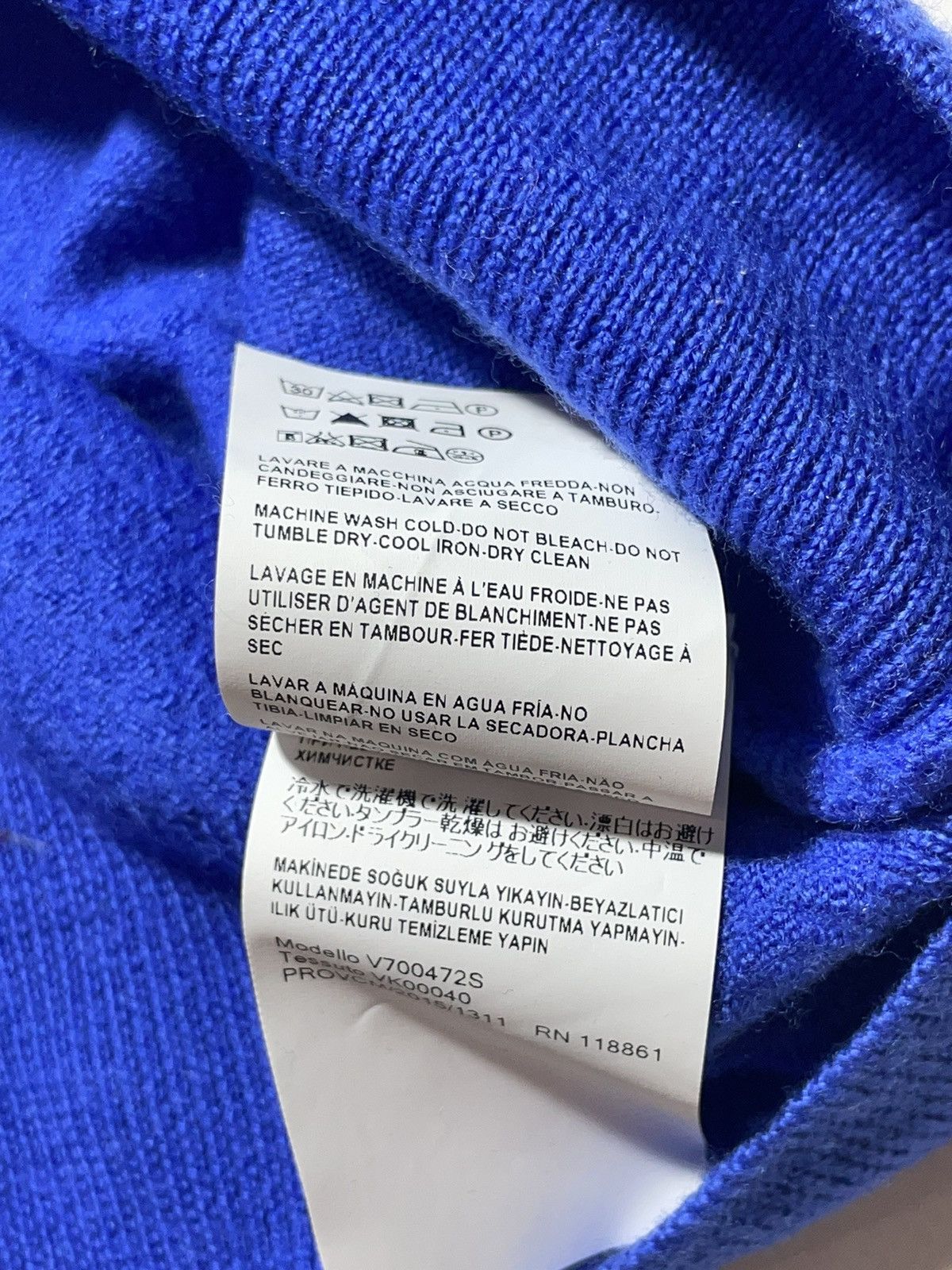 Versace Versace Collection V-Neck Medusa Sweater Size US S / EU 44-46 / 1 - 9 Thumbnail