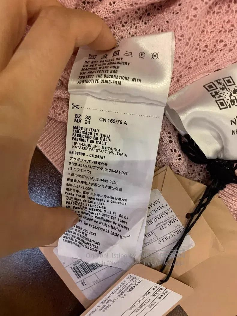 Miu Miu Miu Miu 38 Knitted coat Size M / US 6-8 / IT 42-44 - 9 Thumbnail