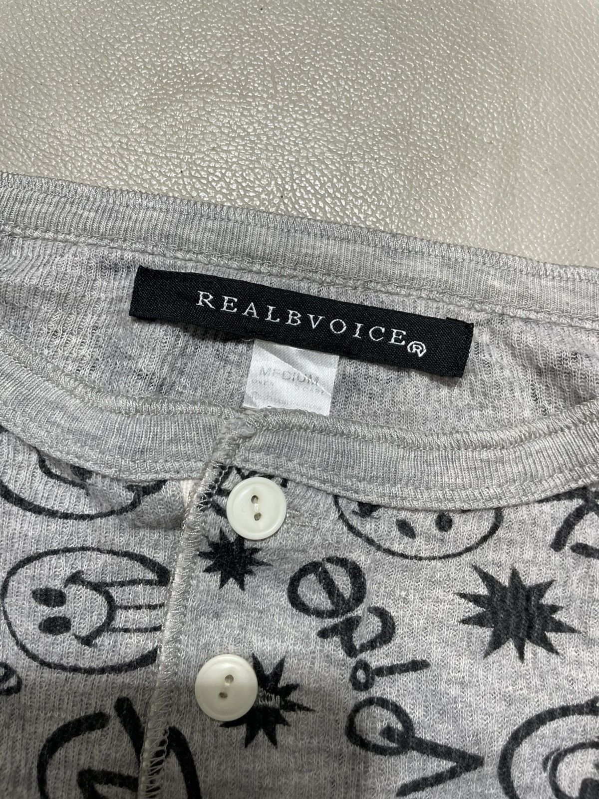 Hysteric Glamour Realbevoice Smiley Demons Long sleeve slim fit style Size US M / EU 48-50 / 2 - 2 Thumbnail