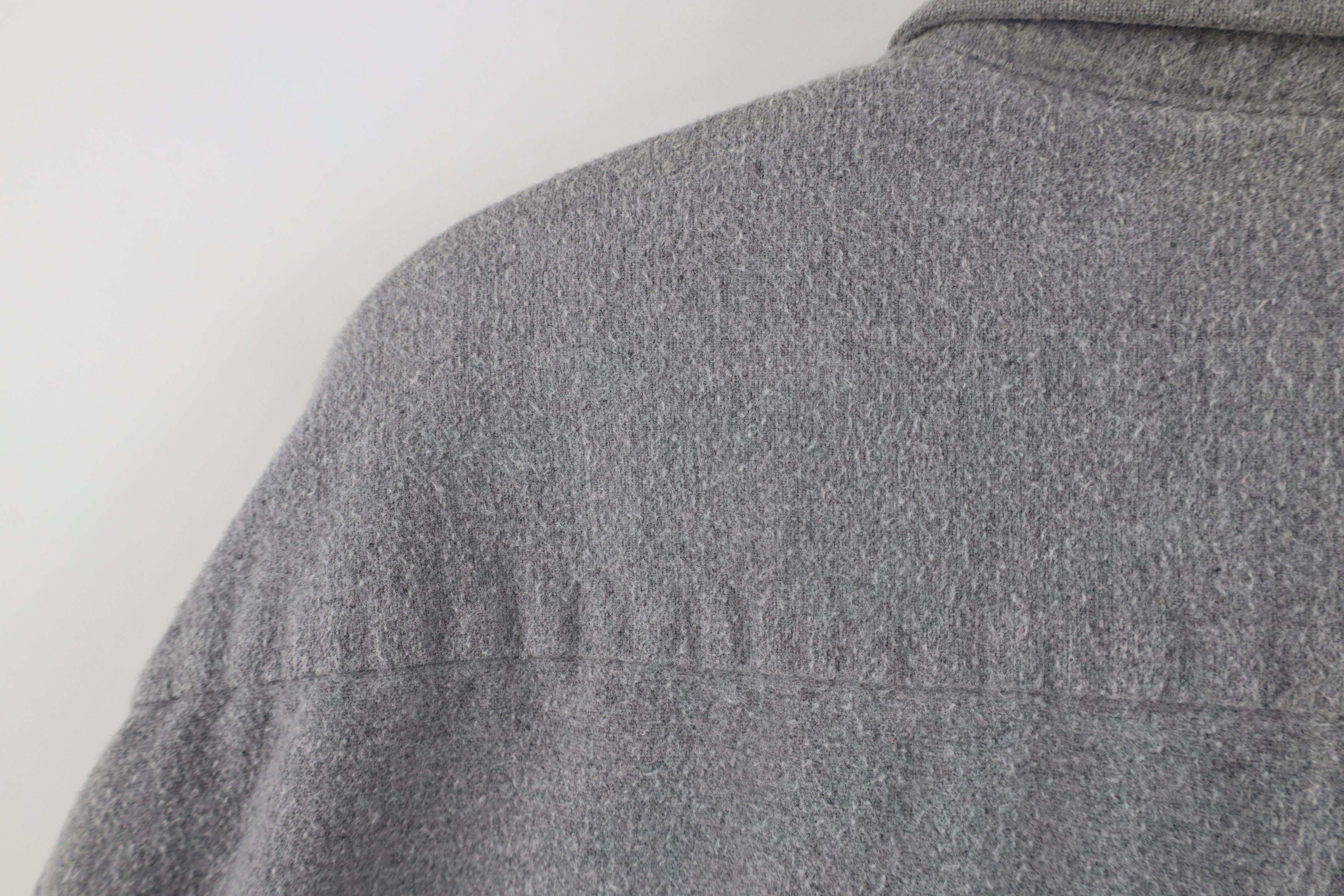 Vintage Vintage 90s Streetwear Heavy Chamois Cloth Button Down Shirt Size US L / EU 52-54 / 3 - 11 Thumbnail
