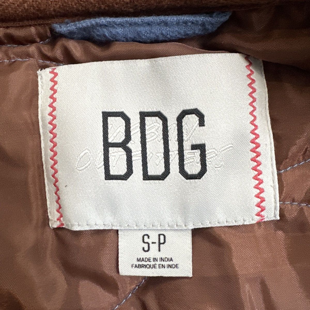 Bdg BDG blue quilted jacket with hood Size US S / EU 44-46 / 1 - 7 Thumbnail