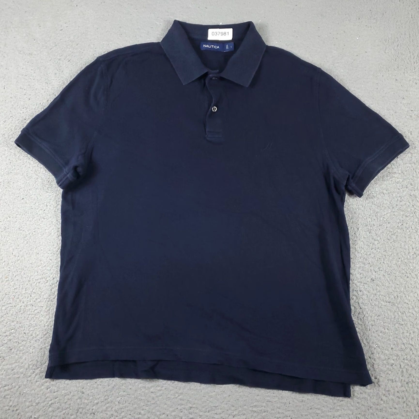 Nautica VINTAGE Nautica Polo Shirt Mens Large Blue Golf Casual Short Sleeve Adult Size US L / EU 52-54 / 3 - 3 Thumbnail