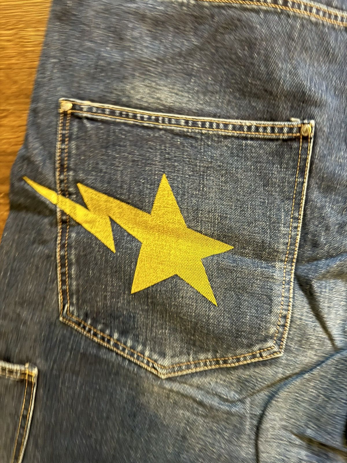 Bape Bape Sta Denim (2006) Size US 36 / EU 52 - 3 Thumbnail