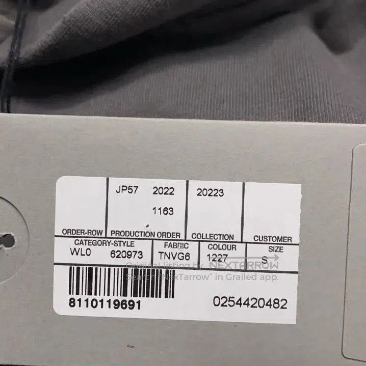 Balenciaga Balenciaga FW22 Logo Grey Long Sleeve Hoodie. Size US S / EU 44-46 / 1 - 4 Thumbnail