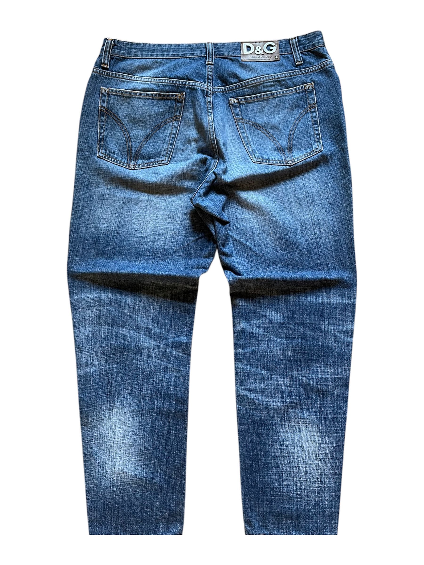 Dolce & Gabbana Dolce Gabbana SS2004 Denim Jeans Size US 36 / EU 52 - 7 Thumbnail