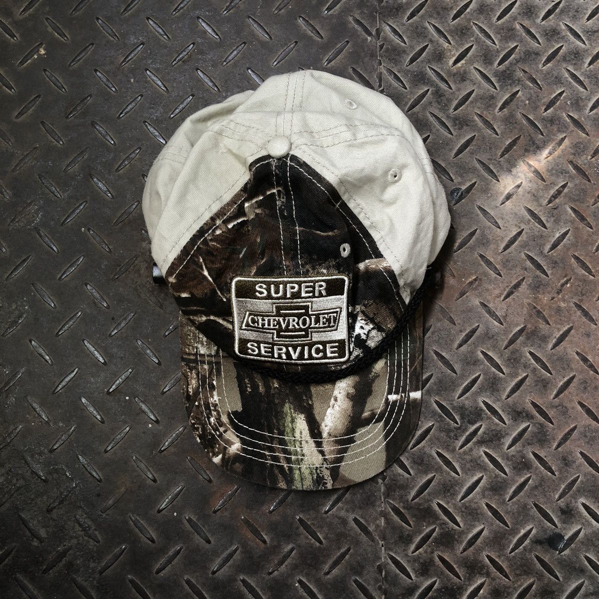 Realtree 🔥Crazy Vintage Realtree Chevrolet Embroidery Camouflage Hat Size ONE SIZE - 1 Thumbnail