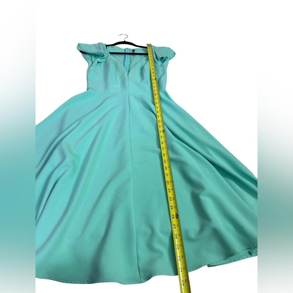 Lulus Lulus l Vintage Mint Green Fit & Flare Midi Dress Medium Size M / US 6-8 / IT 42-44 - 4 Thumbnail
