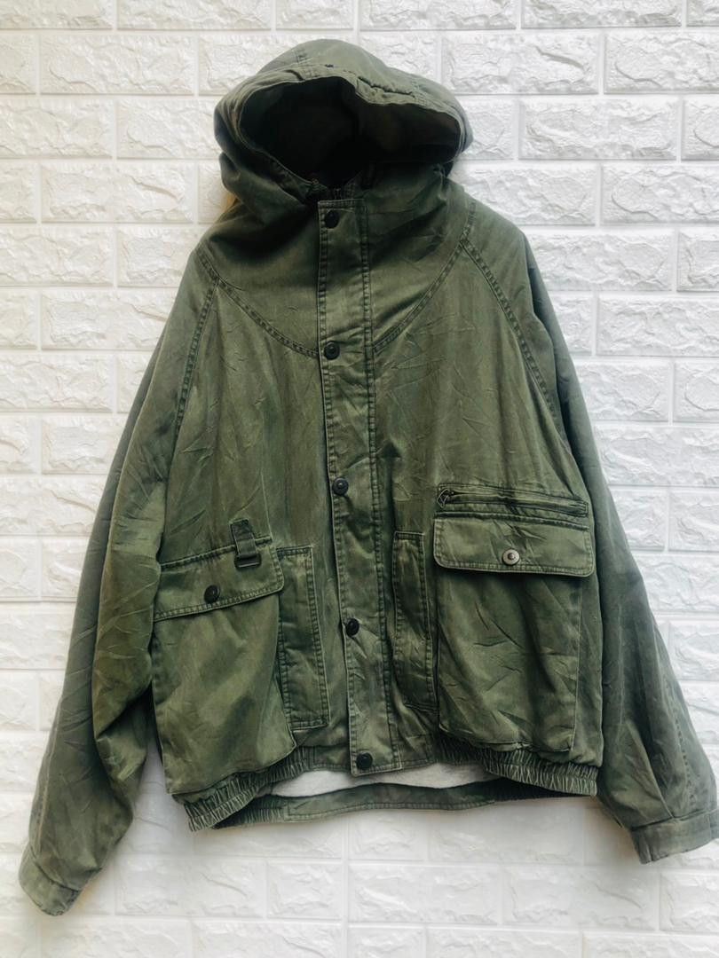 image of London Fog Japanese Designer Fashion Style in Army Green, Men's (Size XL)
