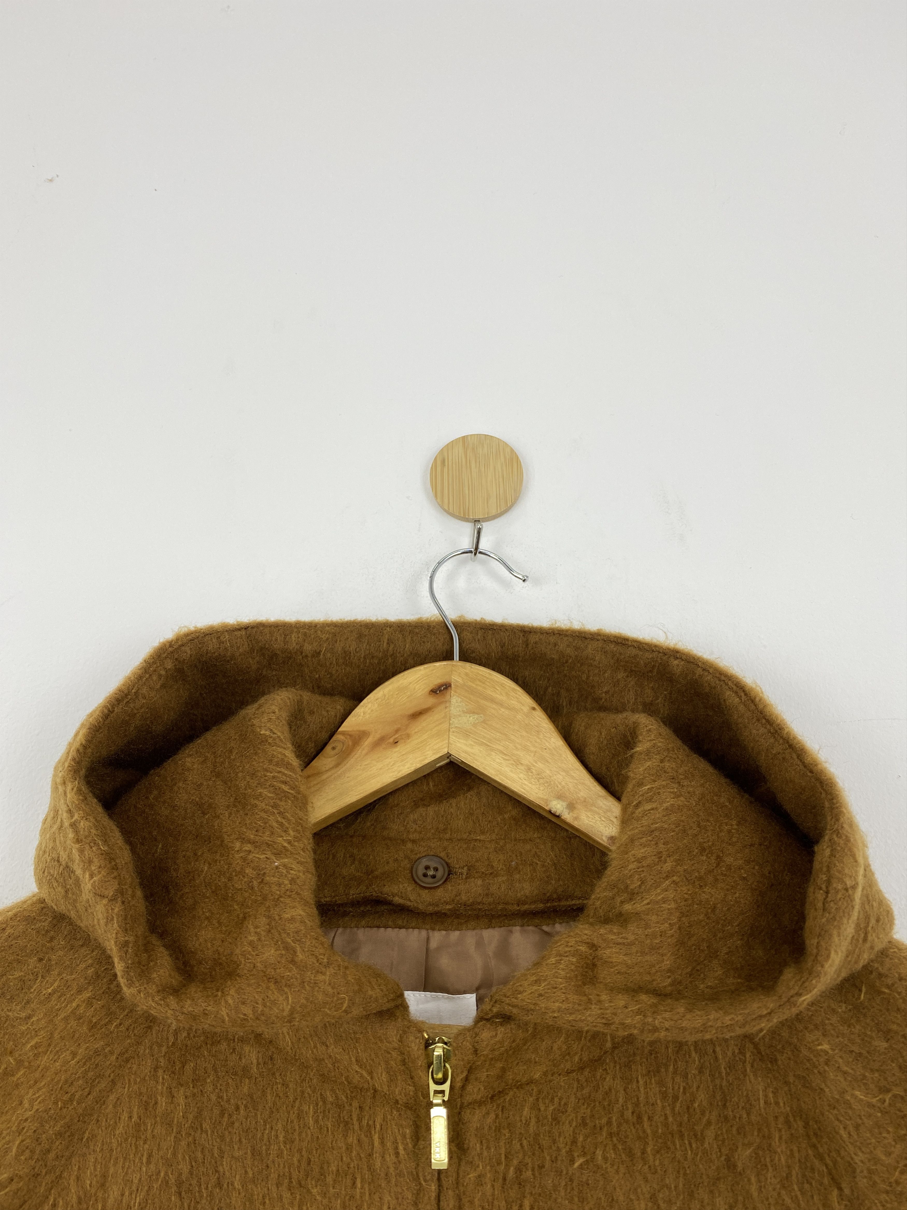 Japanese Brand Vintage LEPSIM Japan Mohair Blend Zip-Up Hoodie JA0107 Size US L / EU 52-54 / 3 - 9 Thumbnail