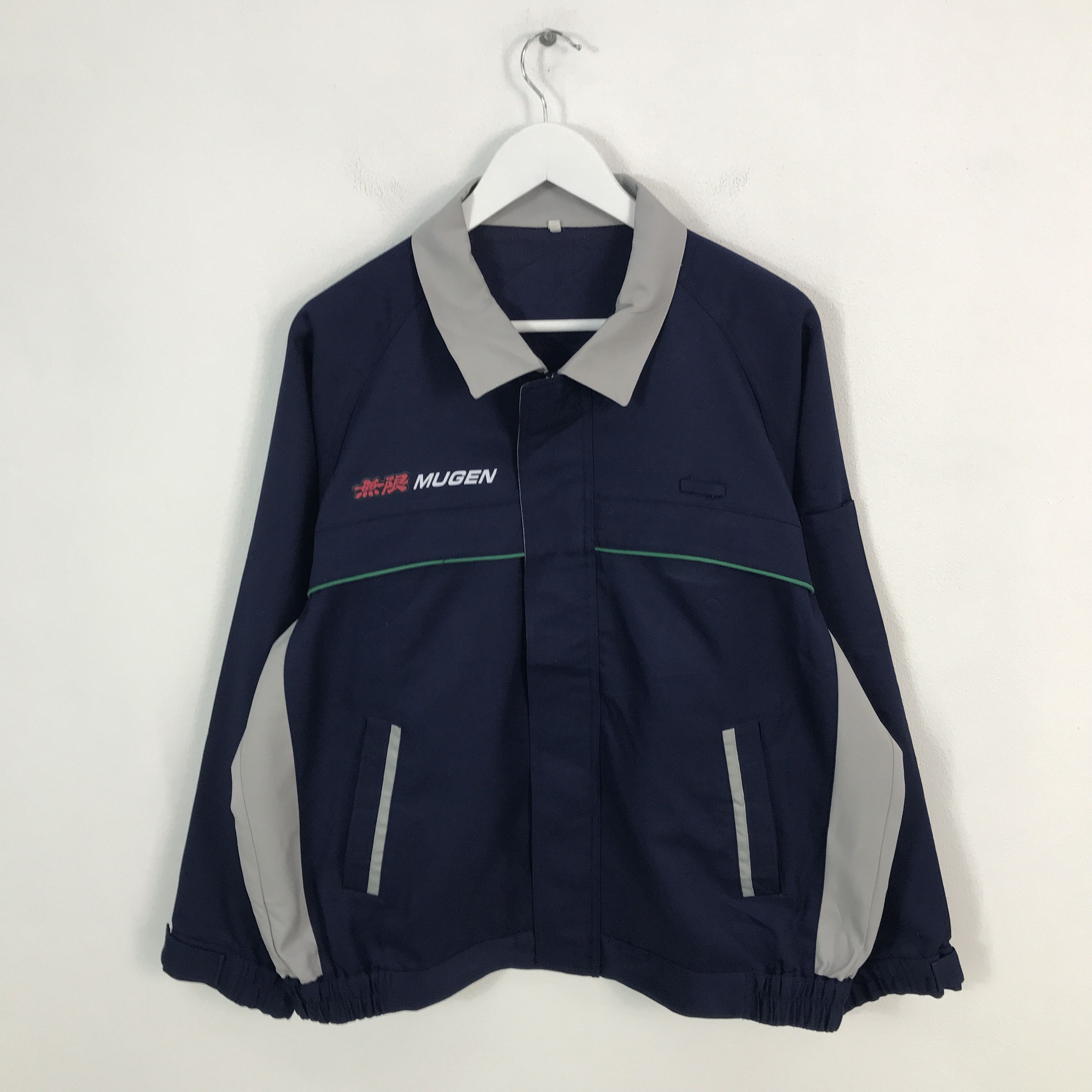 Japanese Brand Rare Honda Mugen Worker Racing Sport Custom Uniform Jacket Size US XL / EU 56 / 4 - 2 Thumbnail