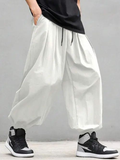 Japanese Brand × Vintage Oversize baggy sweatpants Y2K HipHop Drip Size US 34 / EU 50 - 3 Thumbnail