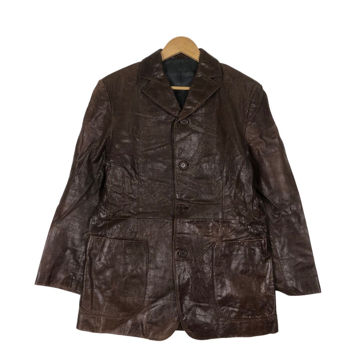 Genuine Leather Limere sheep leather jacket coat Size US S / EU 44-46 / 1 - 1 Thumbnail