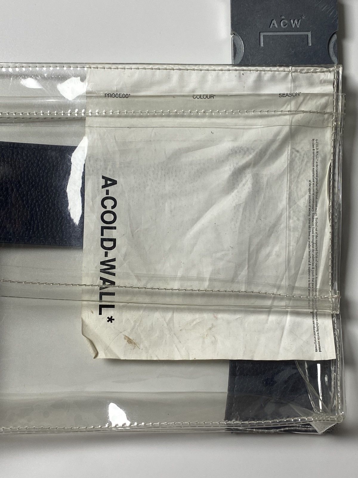 A-COLD-WALL* A COLD WALL PVC UTILITY BAG Size ONE SIZE - 5 Thumbnail