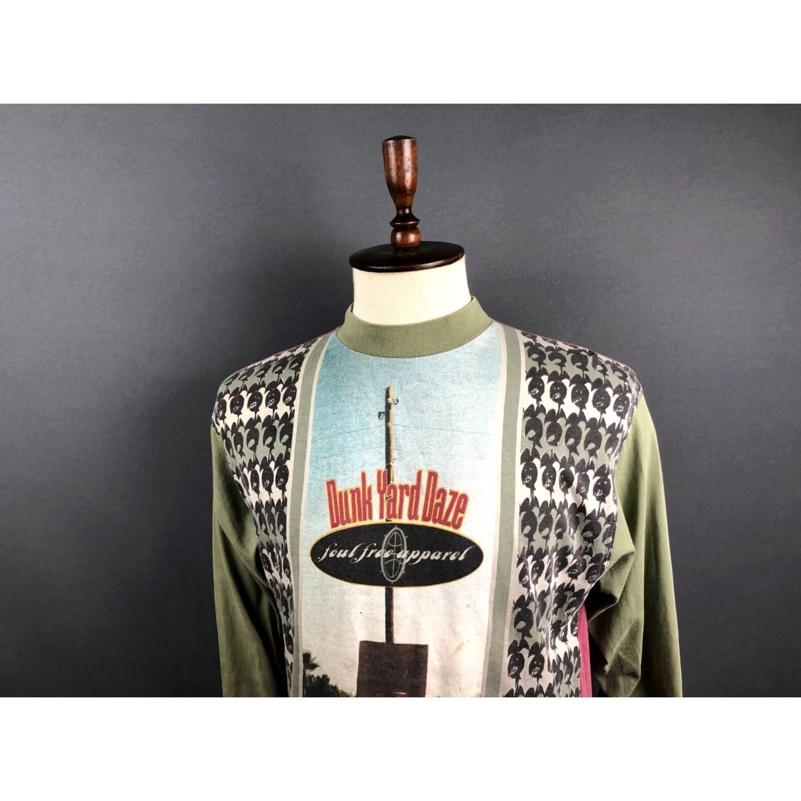 Nike Nike Dunk Yard Daze Vintage T-Shirt Green Men L Cotton Crew Neck Short Sleeve T-Shirt Nike Brand Clothing Mens Vintage Nike Shirt Size US L / EU 52-54 / 3 - 4 Thumbnail
