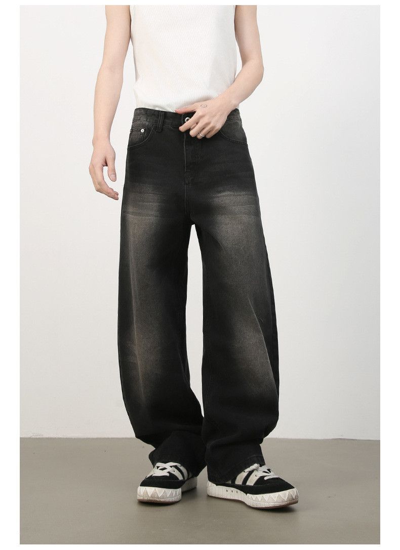Japanese Brand × Jean American retro wide-leg loose versatile scimitar jeans Size US 32 / EU 48 - 2 Thumbnail
