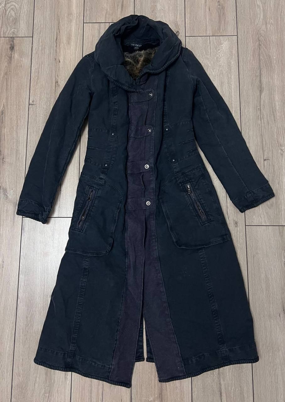 image of Women's Transit Par Such Long Coat Tr-900 Jacket S-M Vintage in Grey (Size Small)