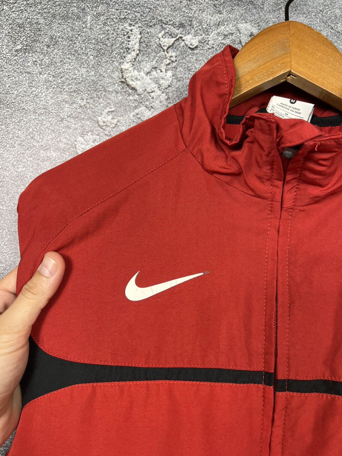 Nike Vintage 2009 Nike Manchester United Nylon Track Top Jacket Size US S / EU 44-46 / 1 - 4 Thumbnail