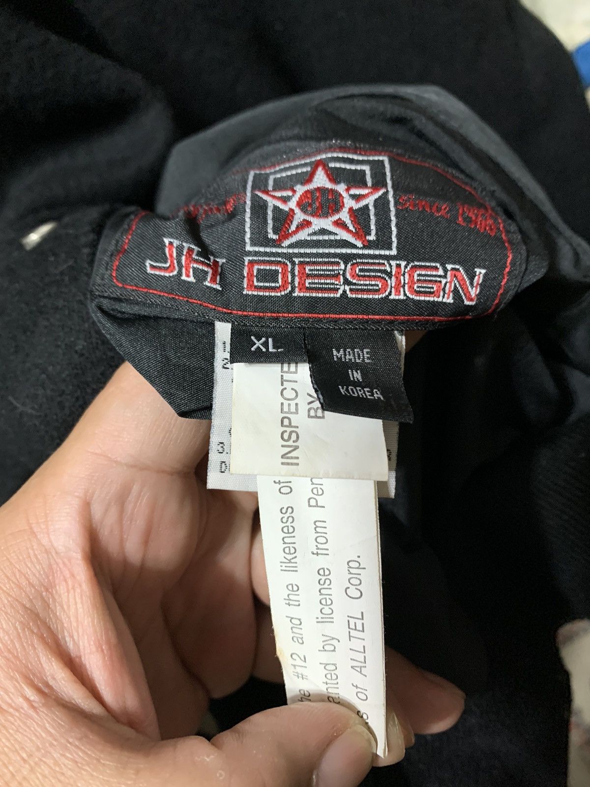 NASCAR Vintage Alltel Jh Design Nascar Reversable Jacket Size US XL / EU 56 / 4 - 9 Thumbnail