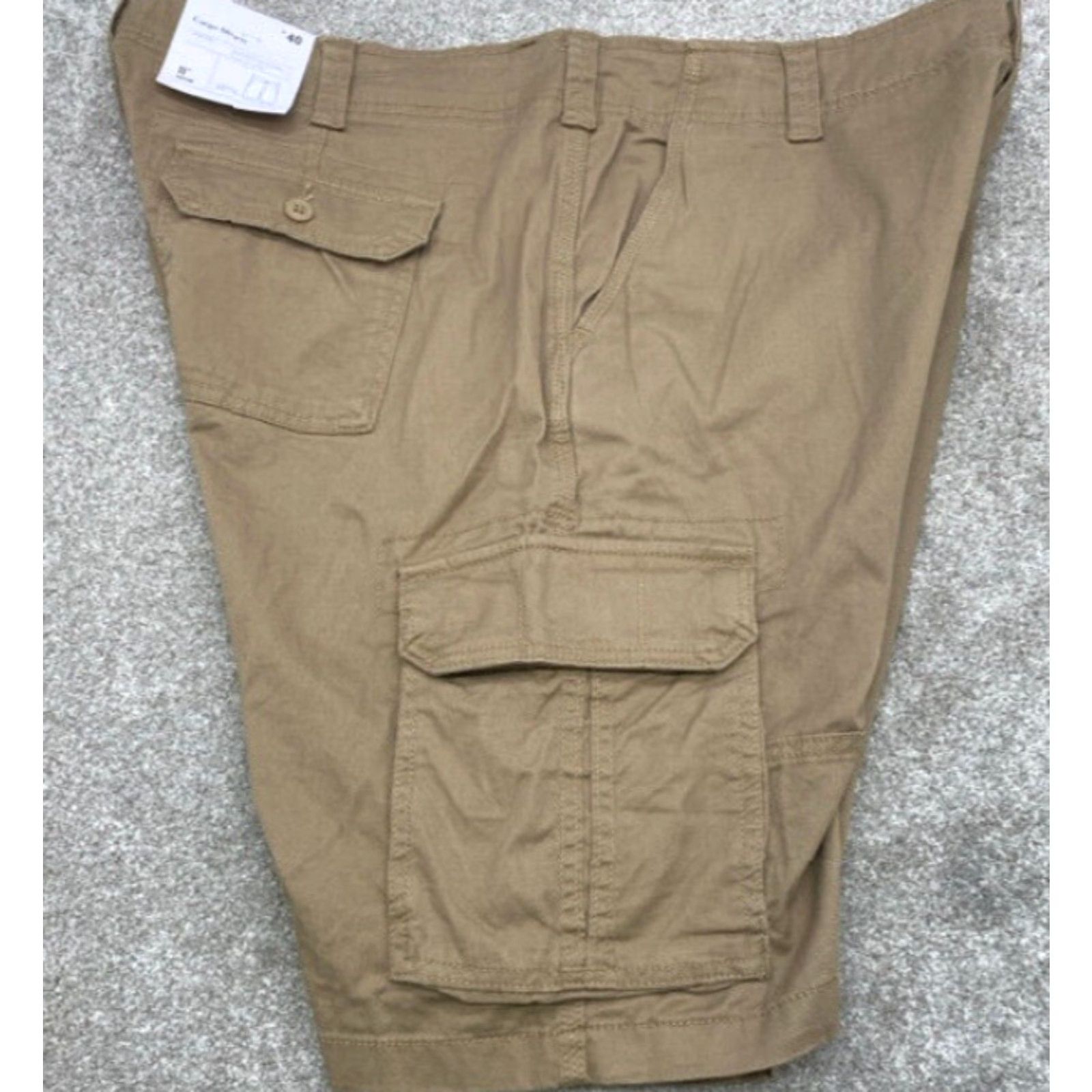 Vintage VINTAGE Goodfellow Cargo Shorts Men's 40 Brown Stretch NWT 4676 Size US 40 / EU 56 - 4 Thumbnail