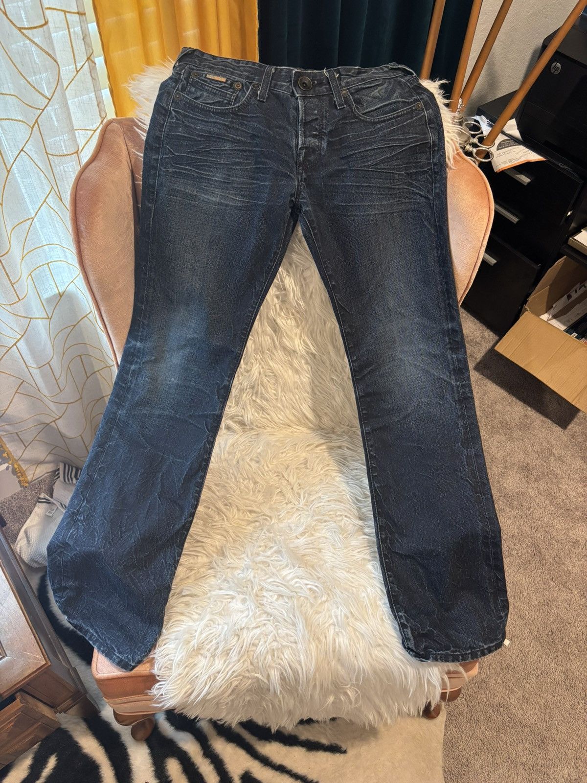 Guess GUESS FALCON BOOTCUT DENIM Size US 30 / EU 46 - 1 Thumbnail