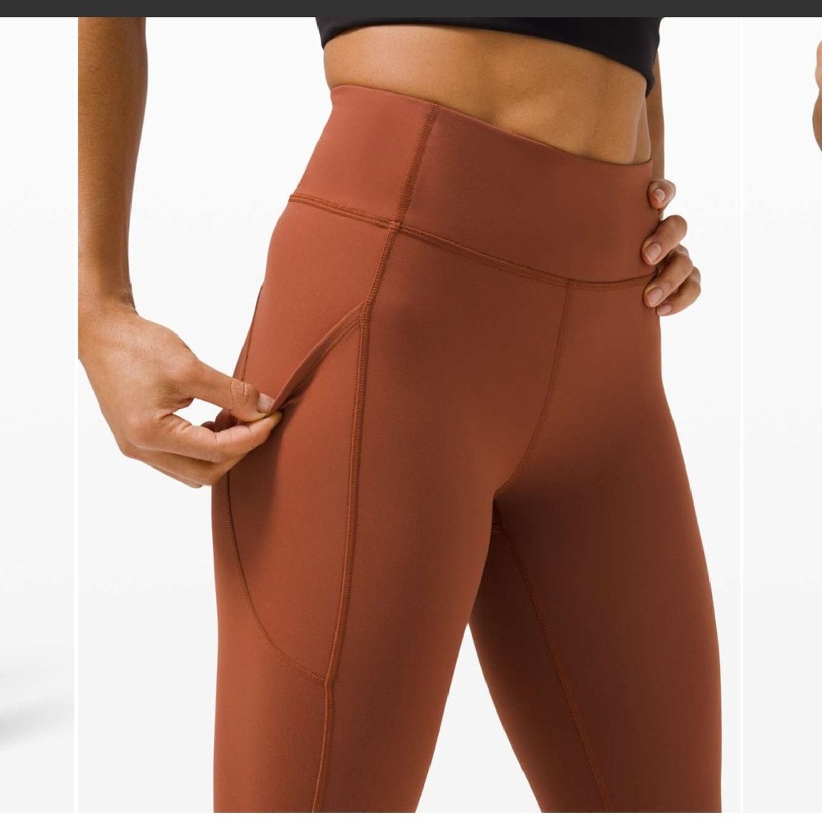 Lululemon Lululemon Invigorate High Rise Tight 25" - Size 6 Size 28" / US 6 / IT 42 - 4 Thumbnail