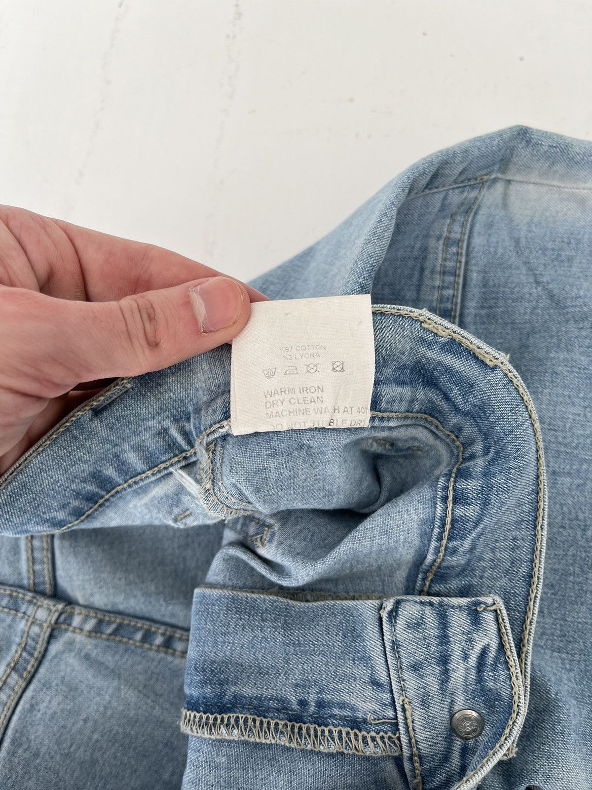 Japanese Brand Vintage 90s lightweight Japanese rock funk flare pants Size US 31 - 5 Thumbnail