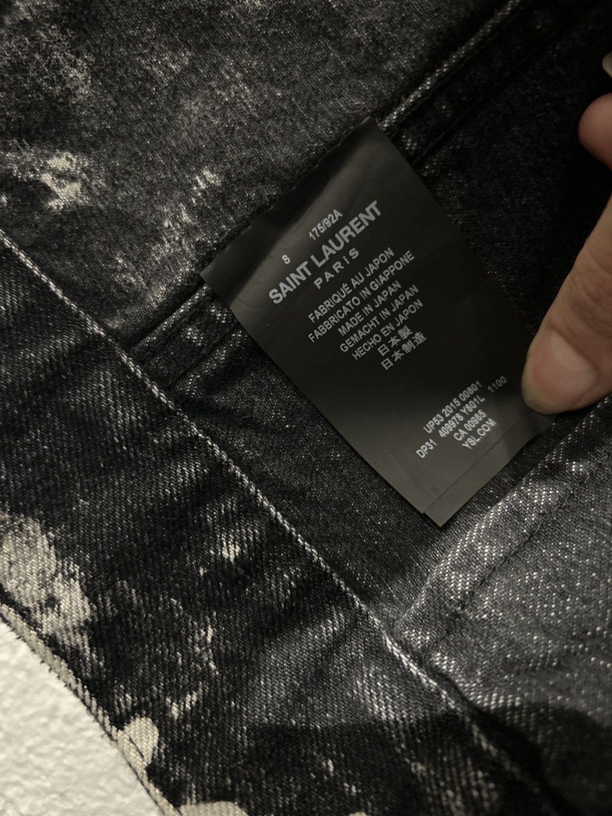 Saint Laurent Paris Saint Laurent ss16 Size US S / EU 44-46 / 1 - 4 Thumbnail