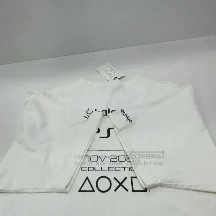Balenciaga Balenciaga x PlayStation White Graphic Tee. Size US S / EU 44-46 / 1 - 7 Thumbnail