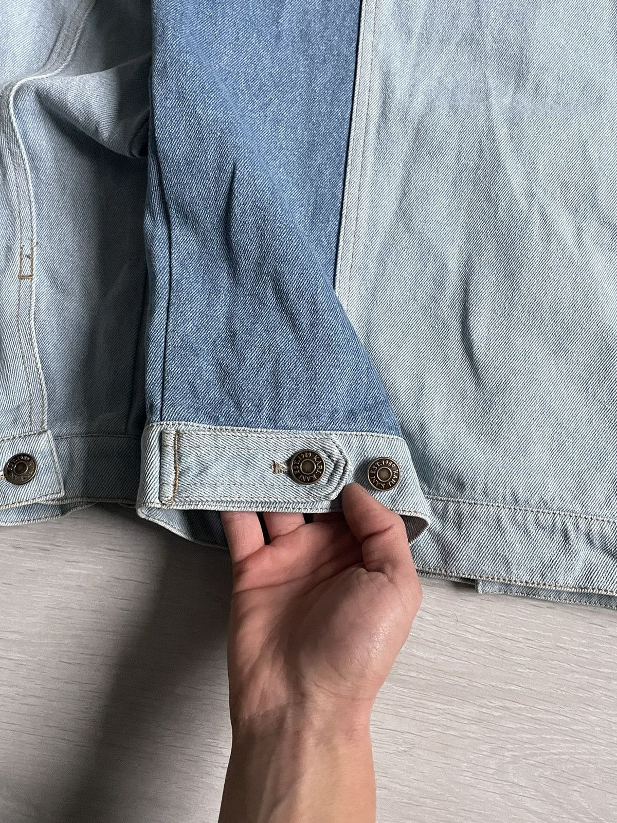 Karl Kani Karl Kani Big Logo Denim Jacket Size US S / EU 44-46 / 1 - 9 Thumbnail