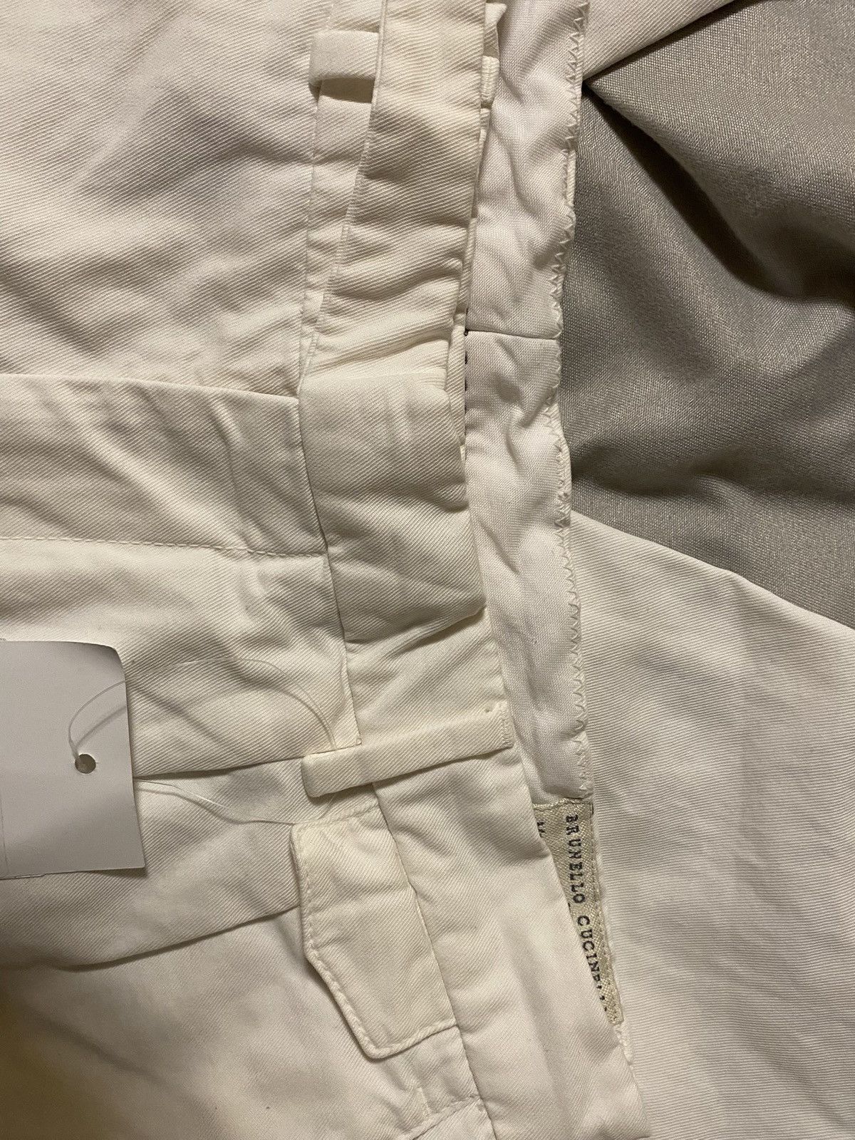 Brunello Cucinelli Brunello Cucinelli pants with double pleats and side closure Size US 34 / EU 50 - 4 Thumbnail