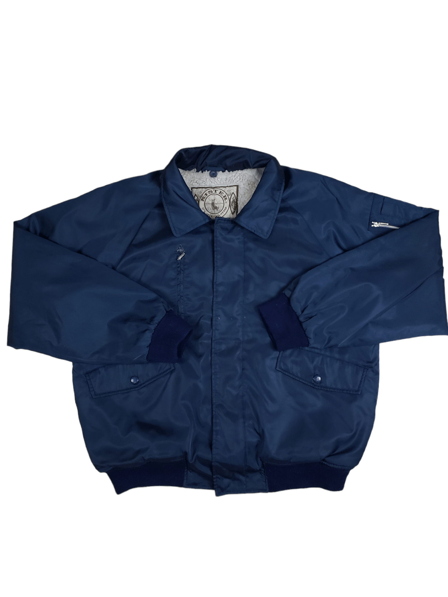 Hunter × Vintage Vintage Bomber Jacket Kister Hunter Size US L / EU 52-54 / 3 - 1 Thumbnail