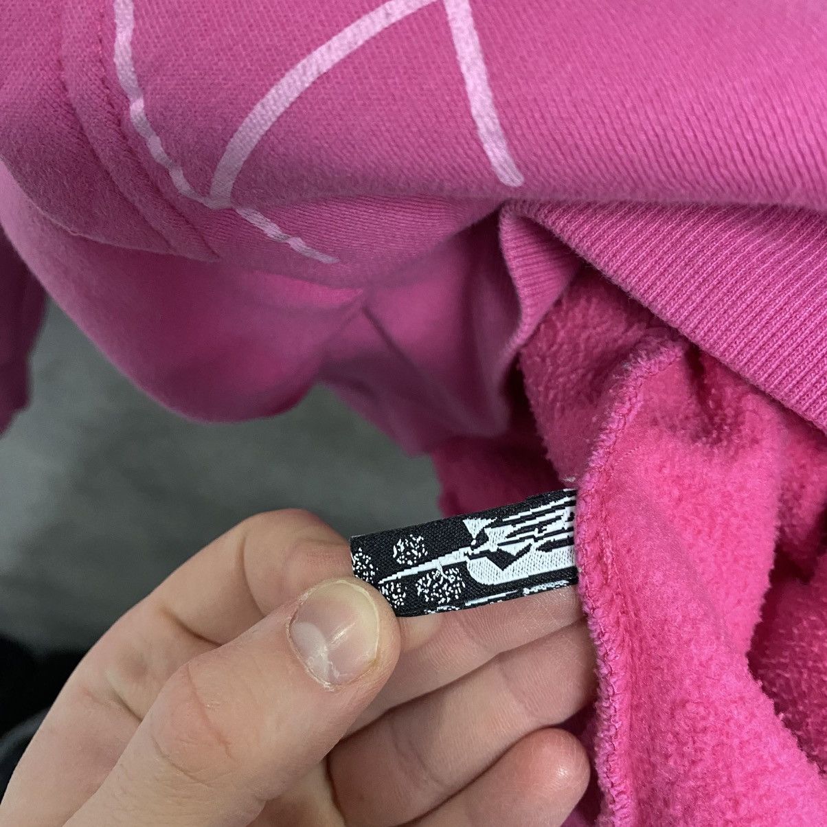 Sp5der Sp5der Hoodie Pink Size US S / EU 44-46 / 1 - 15 Thumbnail