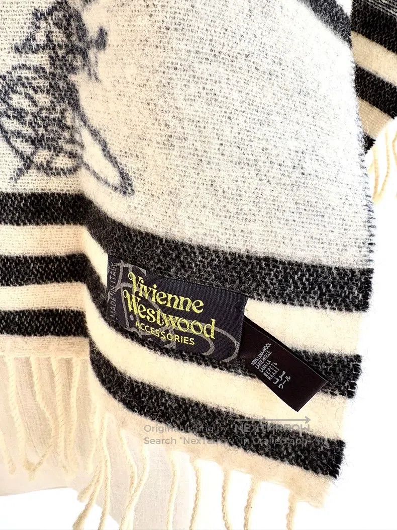 Vivienne Westwood Vivienne Westwood Vintage double-sided grayish blue stripe Size ONE SIZE - 5 Thumbnail