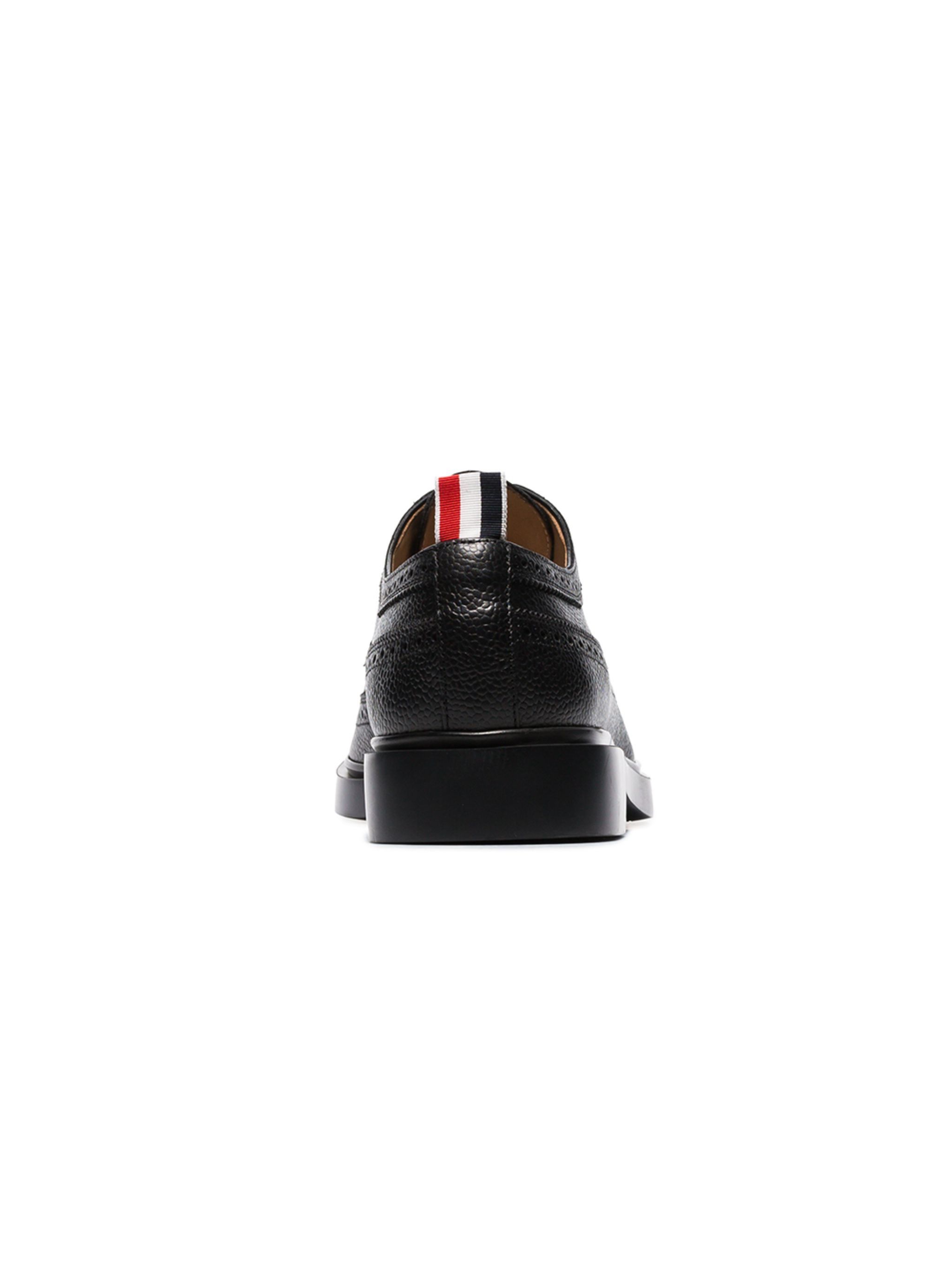 Thom Browne o1s22i1n1124 Leather Lace-up Shoes in Black Size US 8 / EU 41 - 5 Thumbnail