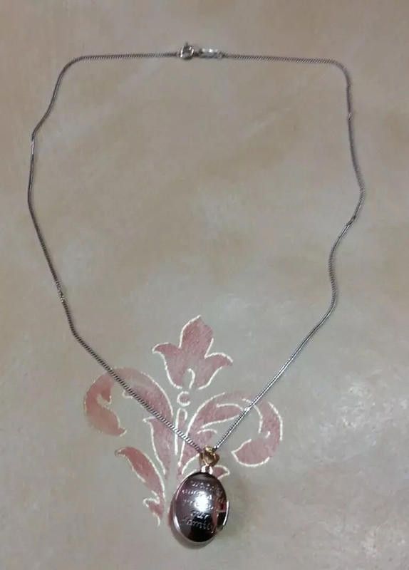Designer Keepsafe Necklace Stainless Steel /9ct gold Size ONE SIZE - 4 Thumbnail