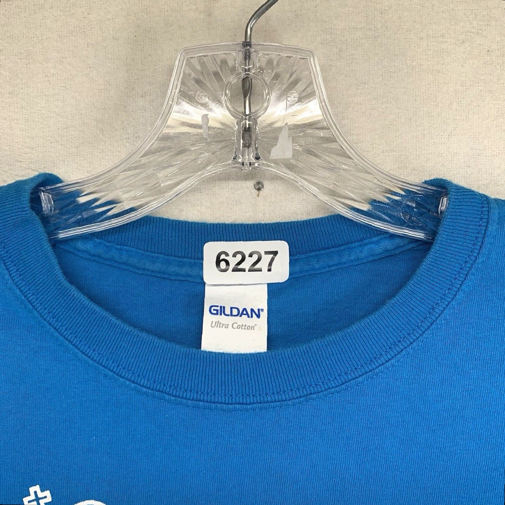 Gildan GILDAN Jesus T-Shirt Galatians 3:26 Graphic Print Blue Unisex Adult Large Size US L / EU 52-54 / 3 - 5 Thumbnail