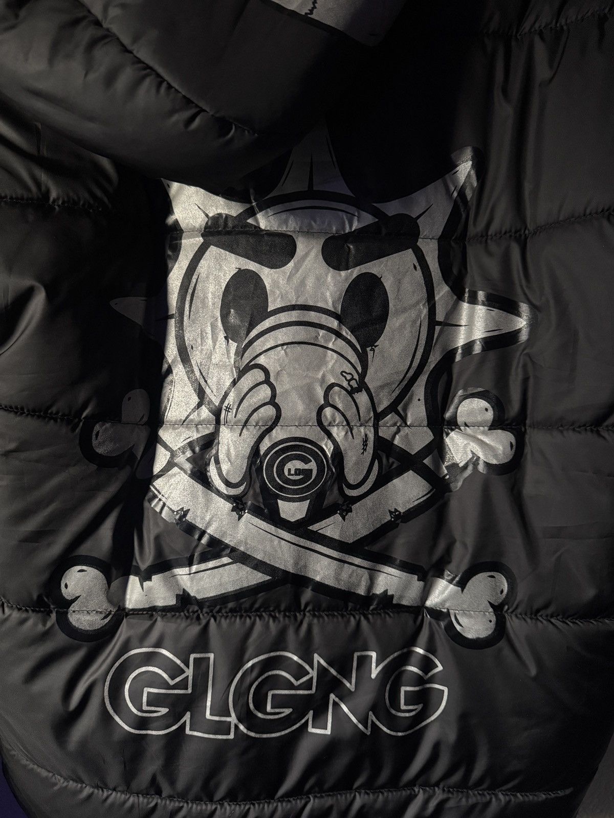 Glo Gang RARE glo gang skeleton reflective halloween puffer jacket Size US S / EU 44-46 / 1 - 6 Thumbnail