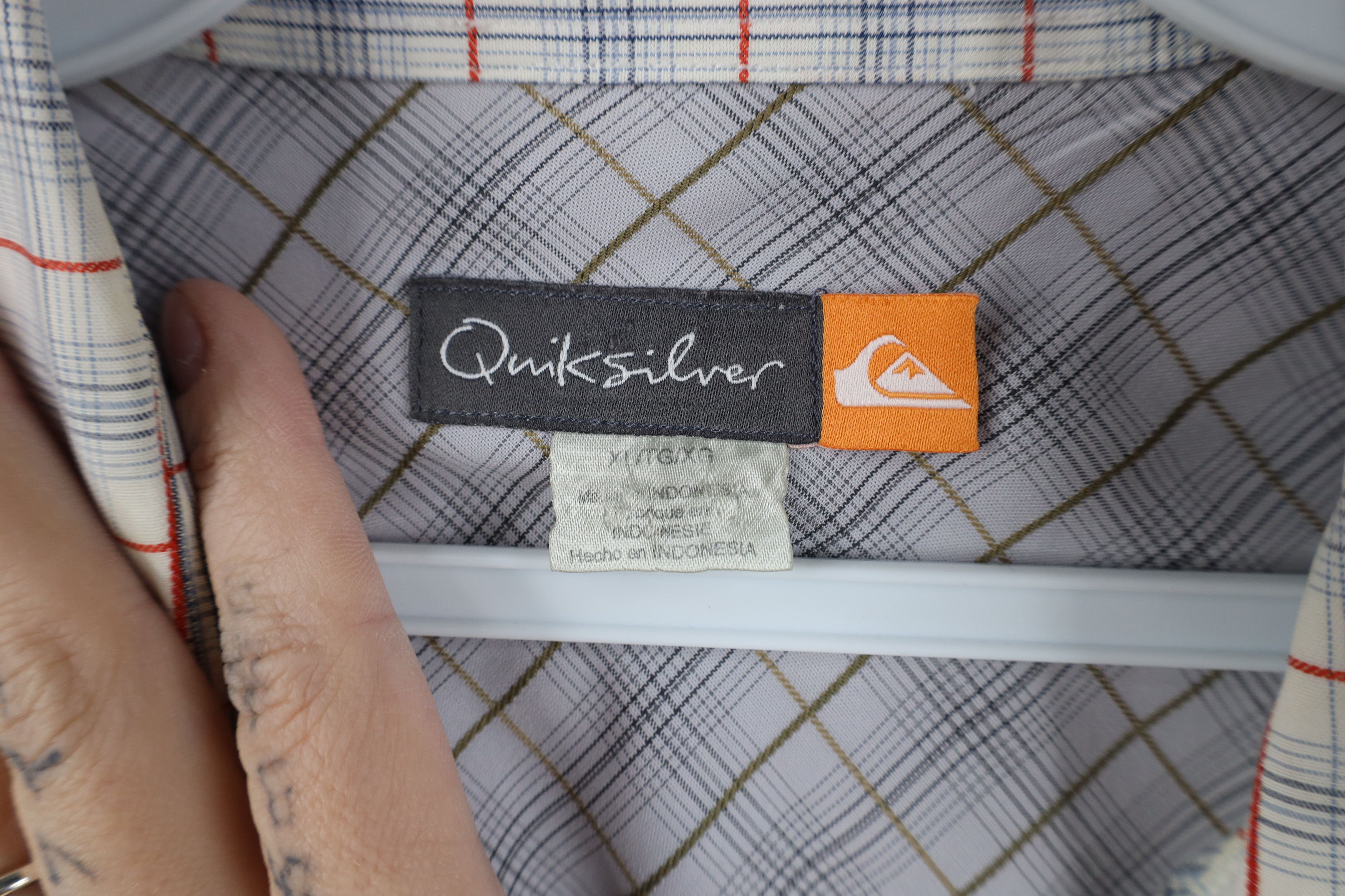Vintage Vintage 90s Y2K Quiksilver Surfing Collared Button Shirt Size US XL / EU 56 / 4 - 9 Thumbnail