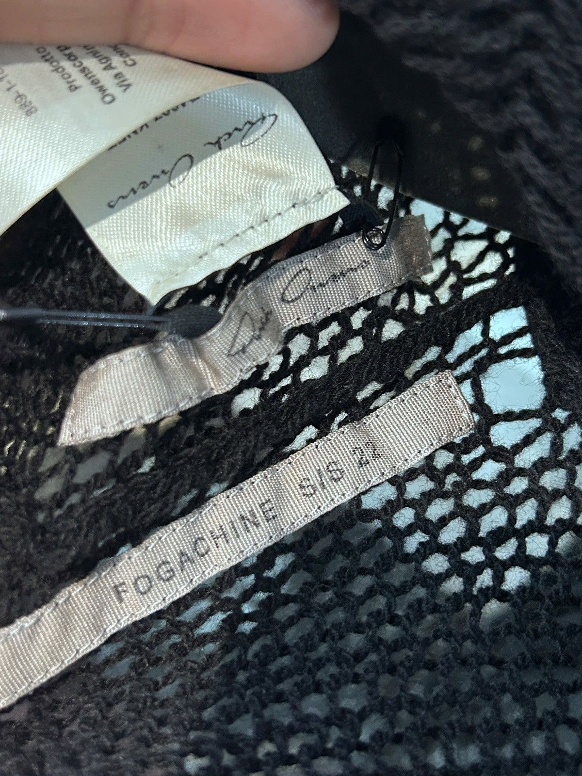 Rick Owens Rick Owens Knit Ziggy Net Size US M / EU 48-50 / 2 - 5 Thumbnail