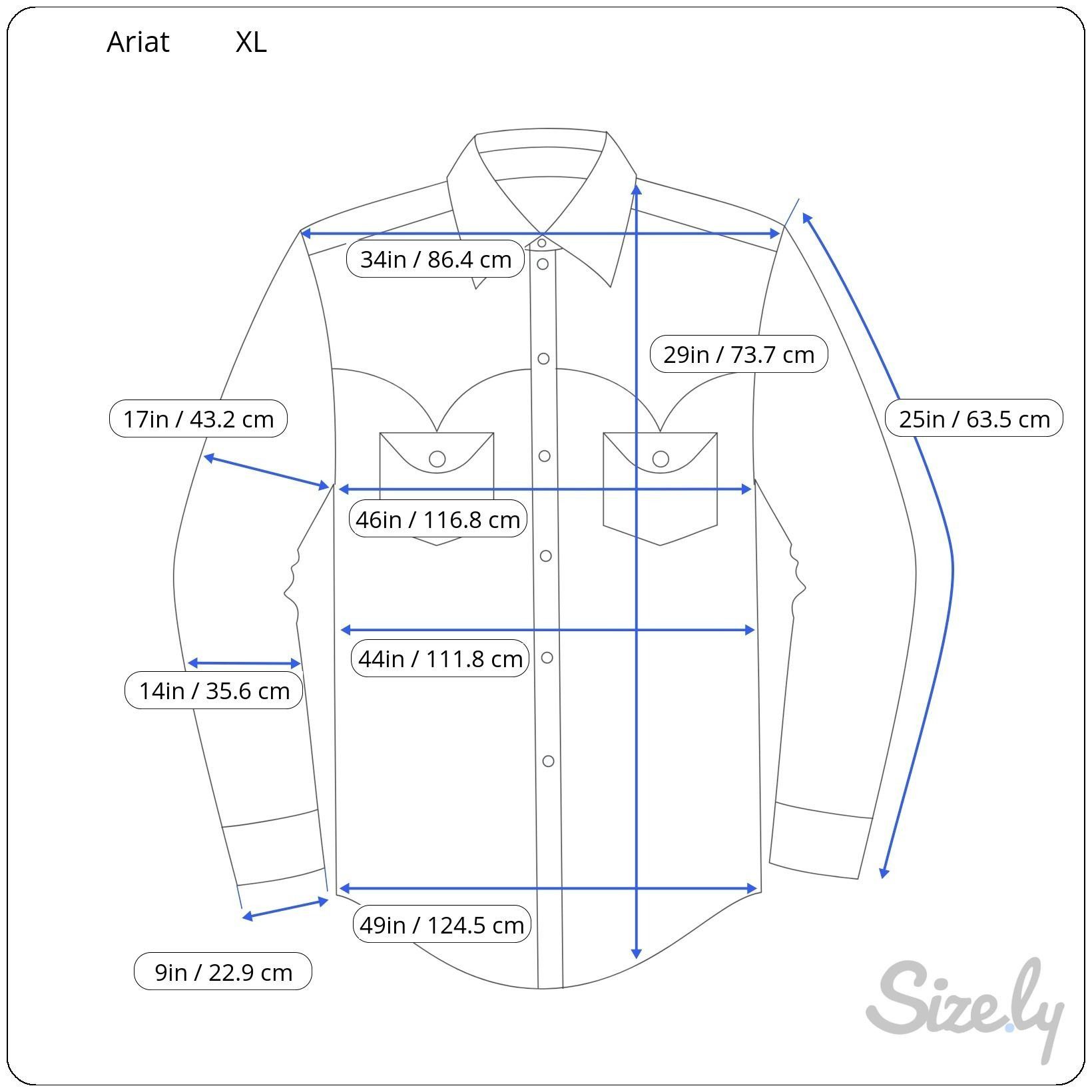Ariat Ariat Womens Real Dakota Snap Long Sleeve Western Shirt Navy Size XL / US 12-14 / IT 48-50 - 2 Thumbnail