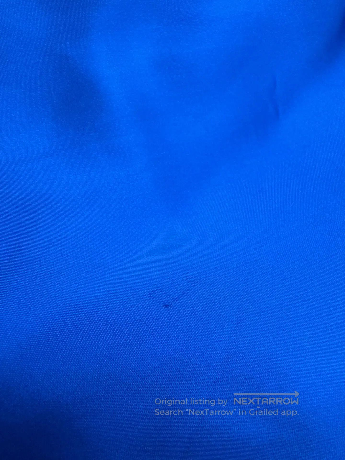 Saint Laurent Paris Saint Laurent Blue Silk Bomber Jacket. Size L / US 10 / IT 46 - 8 Thumbnail