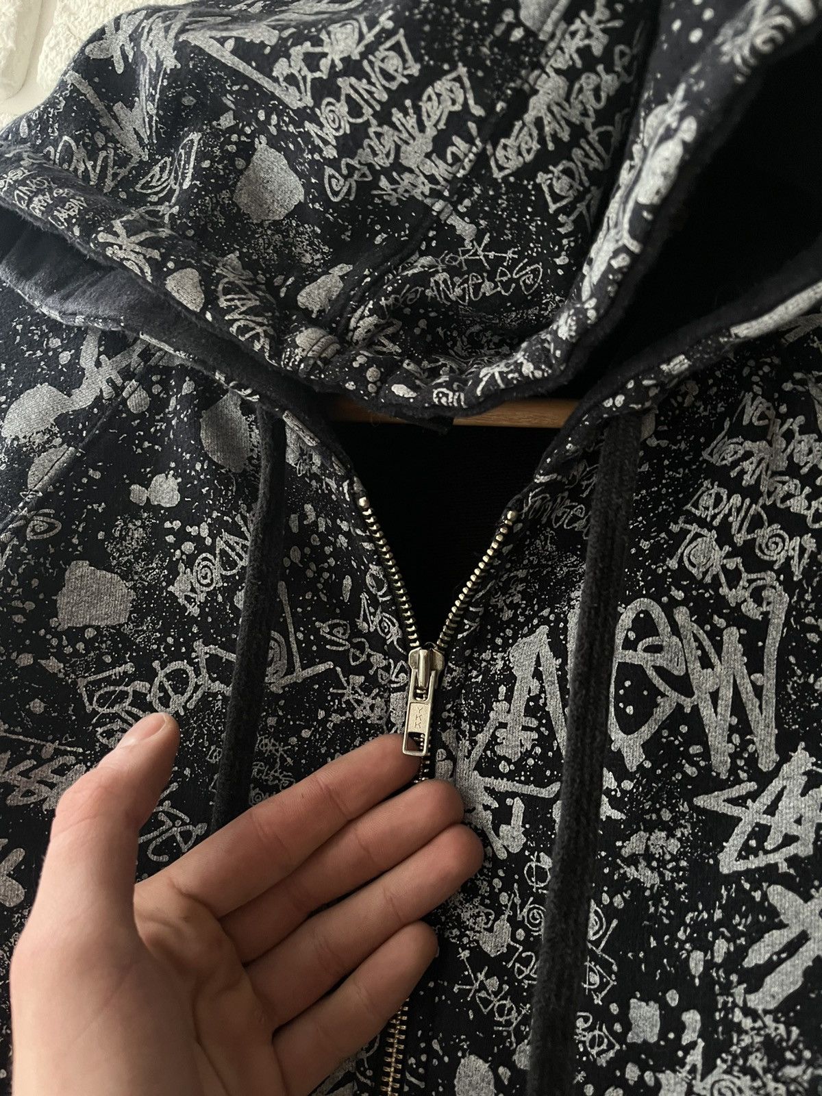 Stussy Vintage Stussy 90s ziphoodie Size US S / EU 44-46 / 1 - 2 Thumbnail