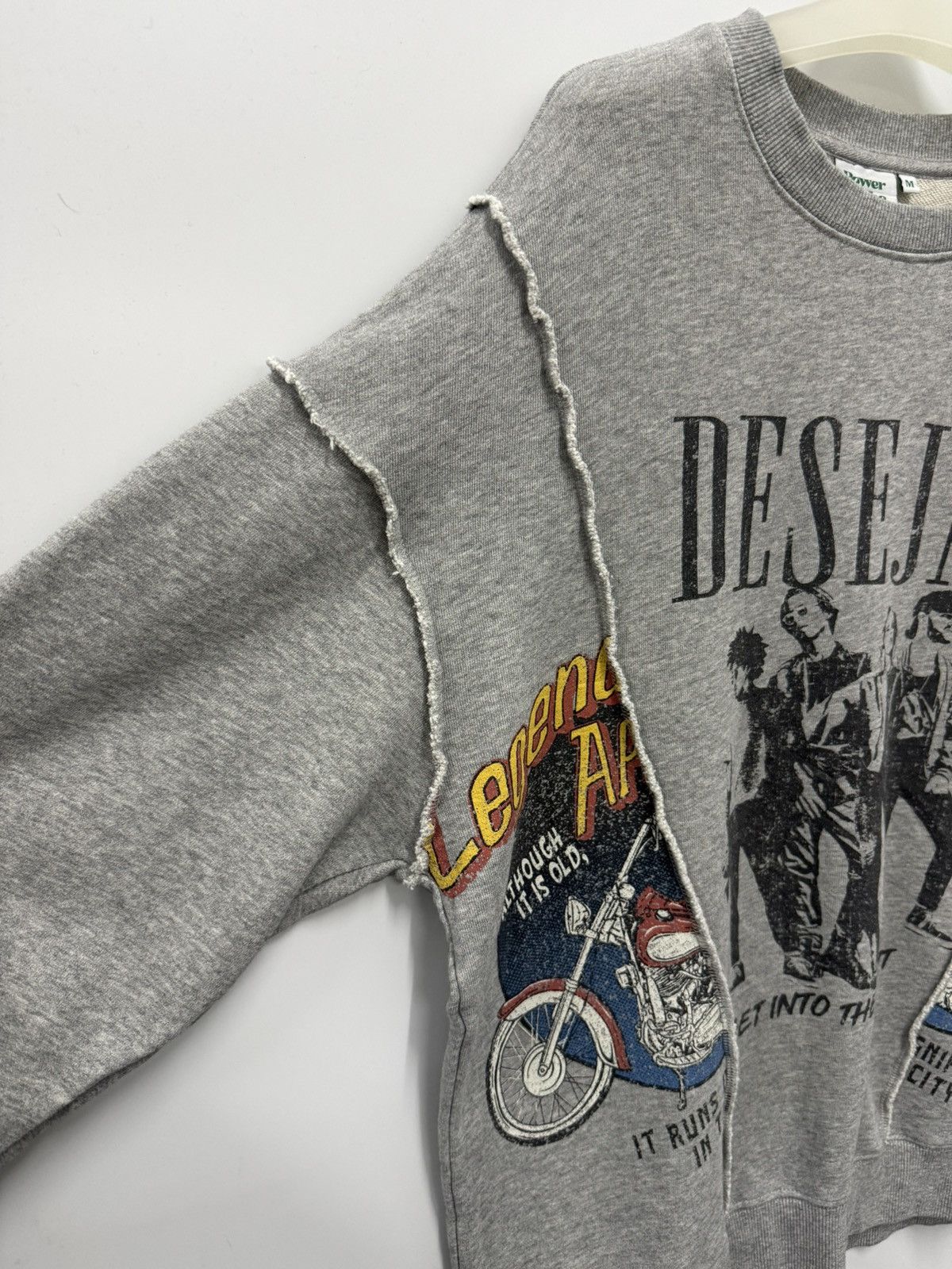 Spiritual Gangster 🔥 Spirit Power to The People Cut and Sew Panel Sweatshirt Size US M / EU 48-50 / 2 - 5 Thumbnail