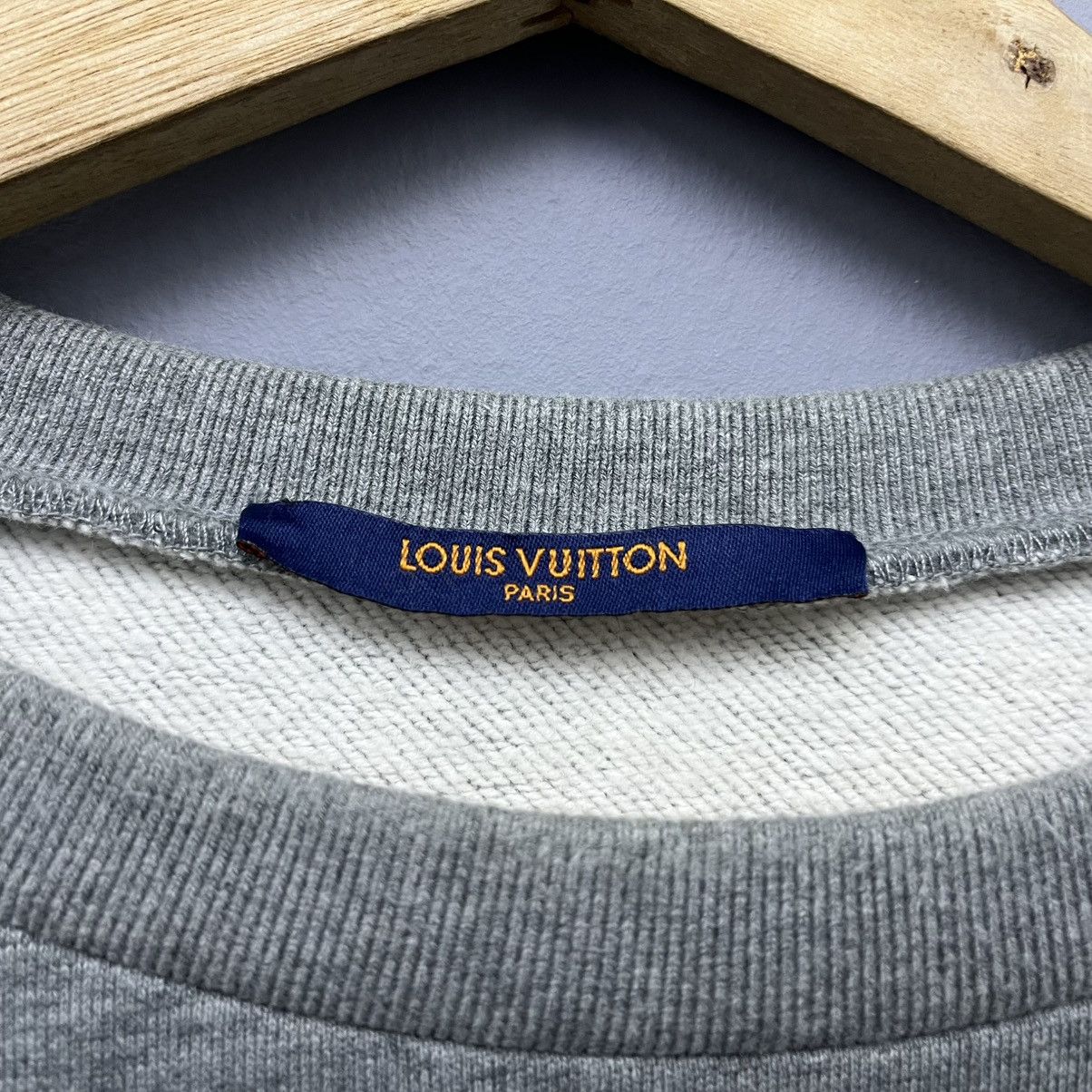 Louis Vuitton Louis Vuitton x Nigo Squared Crewneck Sweatshirt Size US L / EU 52-54 / 3 - 8 Thumbnail