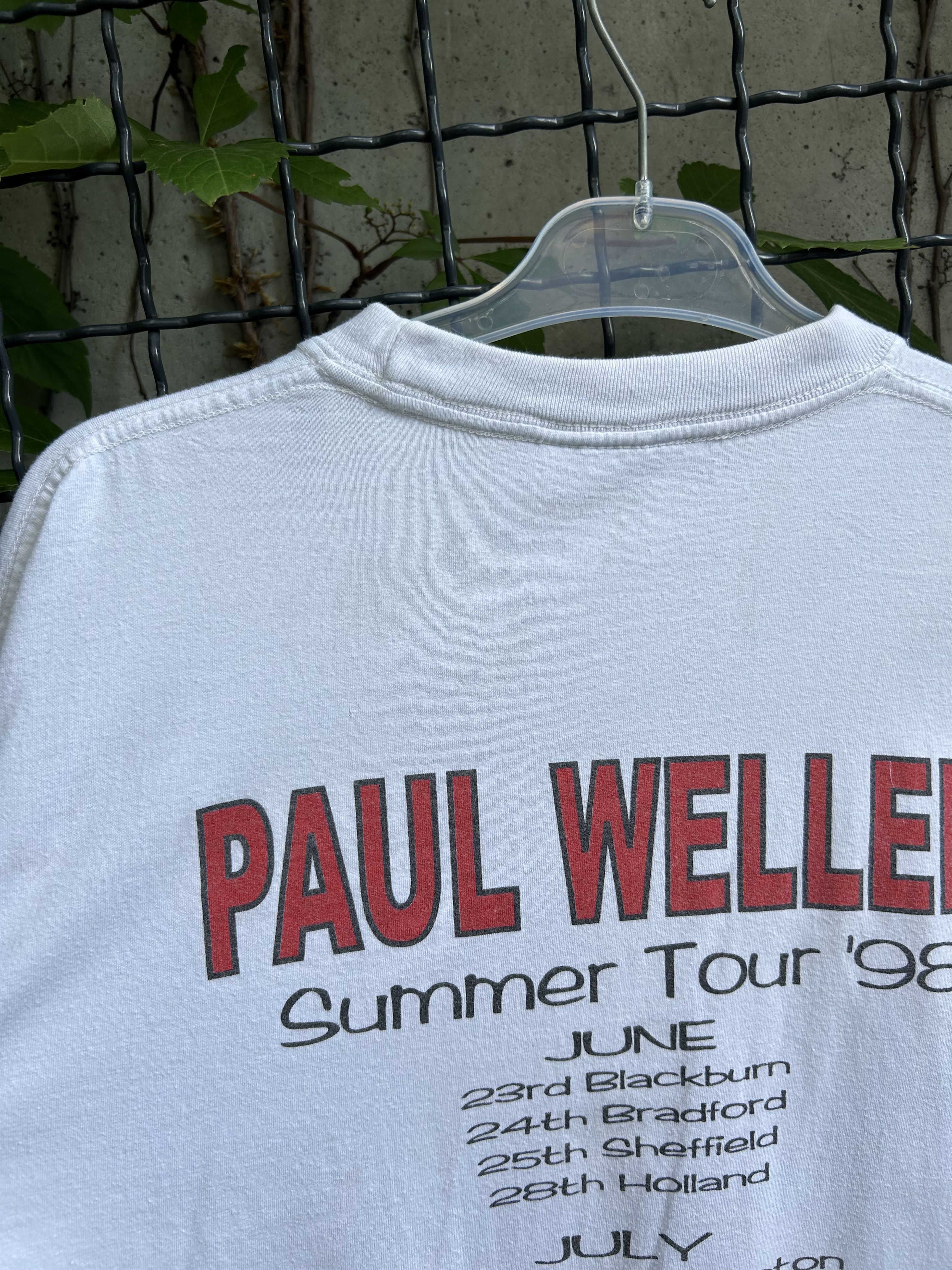 Band Tees Vintage 1998 Paul Weller Tour T-shirt Size US M / EU 48-50 / 2 - 14 Thumbnail