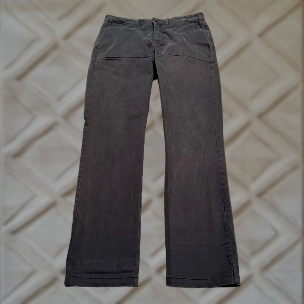 Vintage Nifty Genius Pants Men 32 Gray Straight Leg Chino Regular Fit Vintage No Size US 32 / EU 48 - 1 Thumbnail